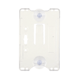 Porta tarjeta de plastico ABS Transparente Compatible con tarjetas ACCESSCARDEPC PROCARDX o Formato CR80 ACCESS-HOLDERA - SILYMX