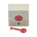 Botón De Pánico A Prueba De Fuego Restablecimiento Con Llave - SILYMX