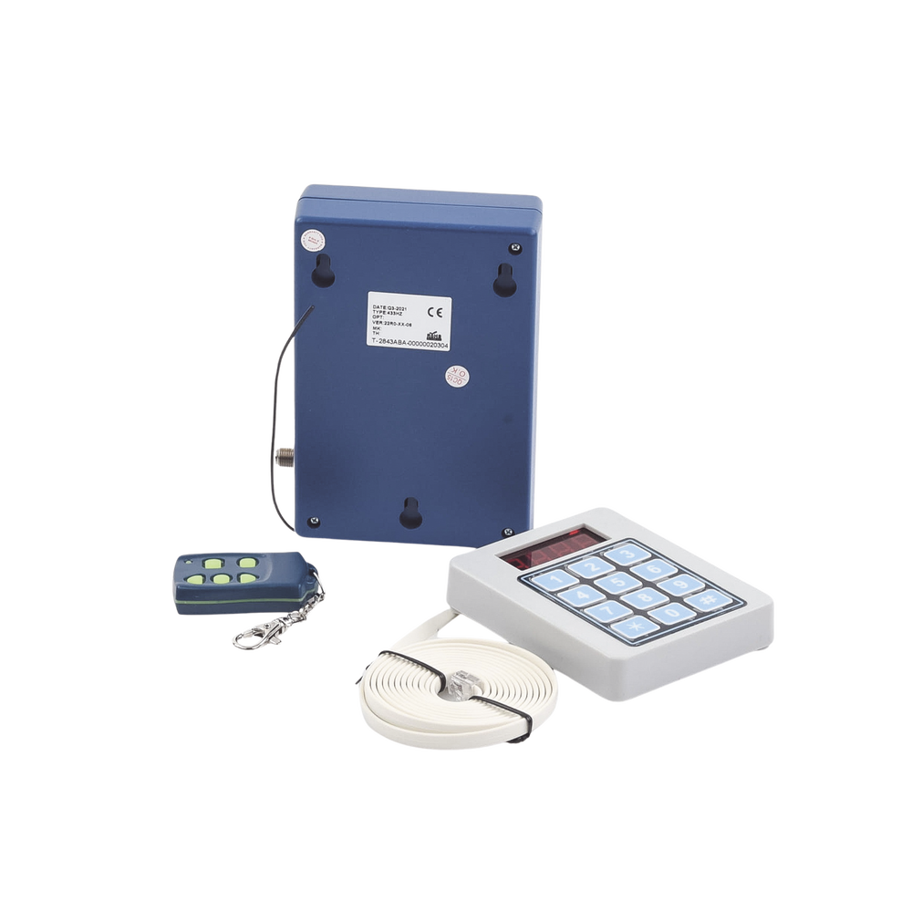 Receptor Inalambrico Universal, Mando a Distancia, Controles Administrables, Hasta 1600 usuarios, compatible con Barreras y Motores de puertas - SILYMX