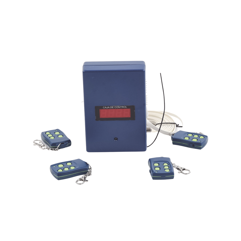 Receptor Inalambrico Universal Administrable por Software, Hasta 1600 controles de usuarios, compatible con Barreras y Motores de puertas - SILYMX