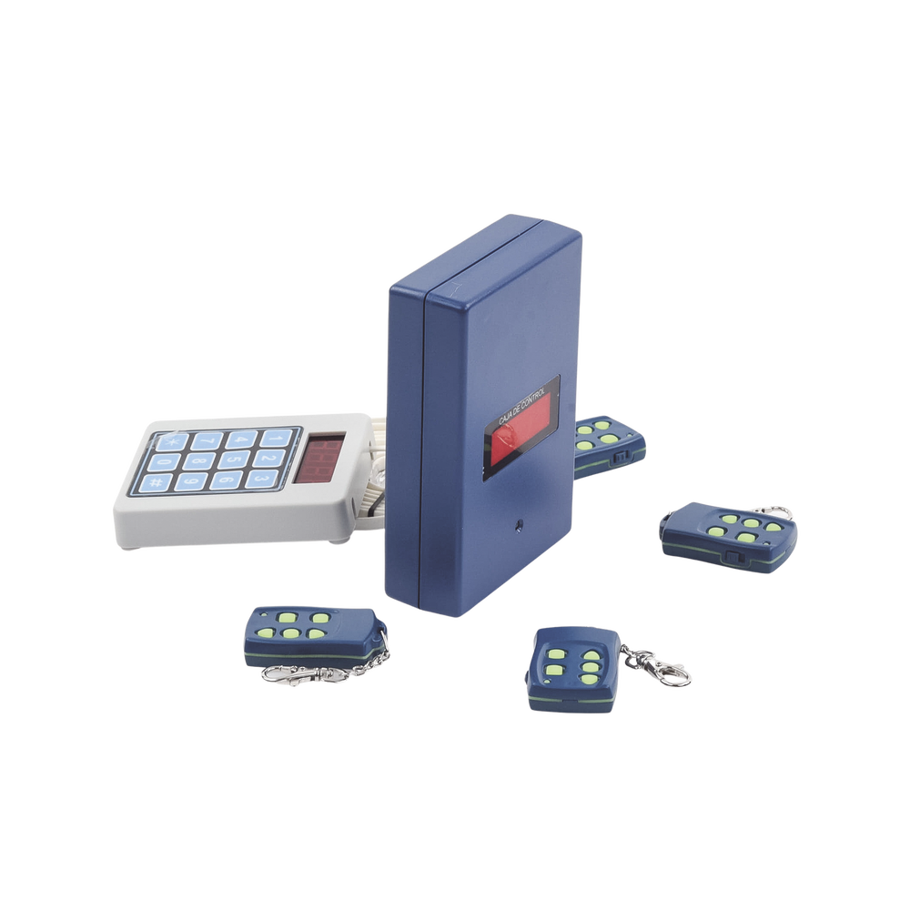 Receptor Inalambrico Universal Administrable por Software, Hasta 1600 controles de usuarios, compatible con Barreras y Motores de puertas - SILYMX