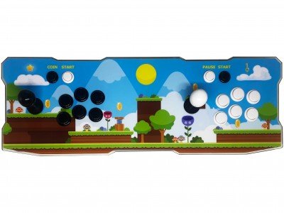 Computadoras de escritorioNECNONNBCA60AD3DConsola Arcade NCA - 6084 PRO Dos Jugadores + 2 RC WIFI RAM 2GB Bocina 3W 12V Retroiluminado Incluye Juegos N64. Almacenamiento 64GB Modelo Aventura - SILYMX