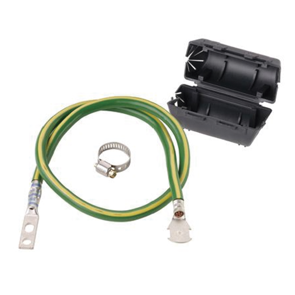 KIT de Tierra Física de Cable Blindado 6 AWG Color Verde Amarillo con Terminación en Extremos ACG24K - SILYMX