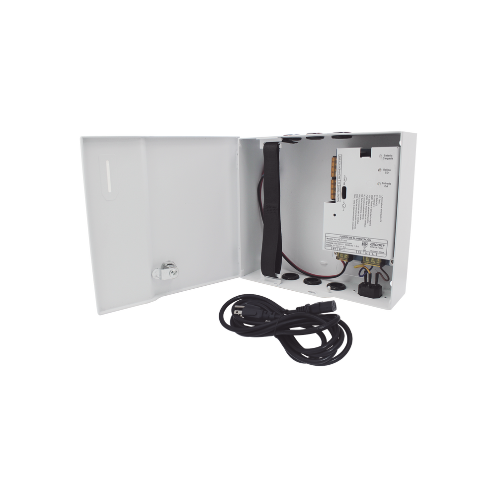 Fuente de Alimentación 1 Salida 11-15 Vcc 5 A Temporizador Integrado  Capacidad de Batería de Respaldo Requiere Batería - SILYMX