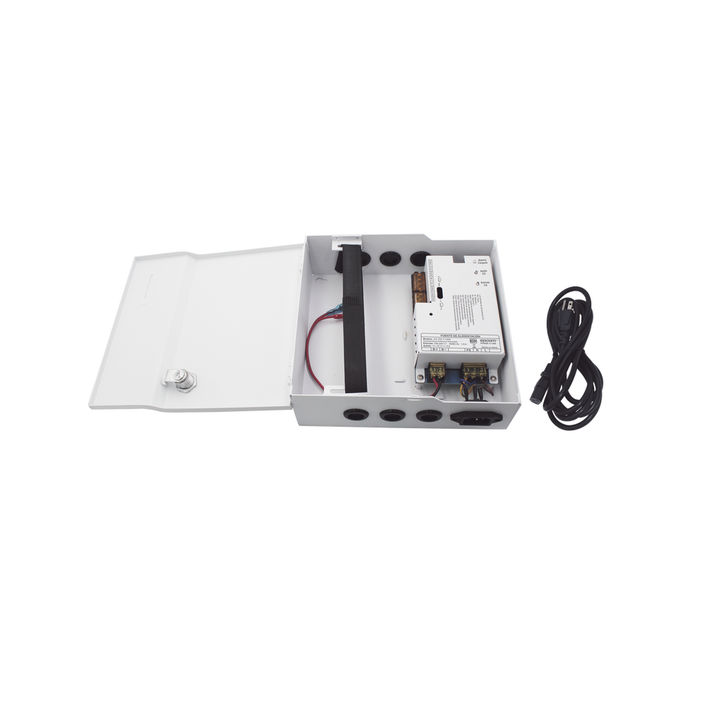 Fuente de Alimentación 1 Salida 11-15 Vcc 5 A Temporizador Integrado  Capacidad de Batería de Respaldo Requiere Batería - SILYMX