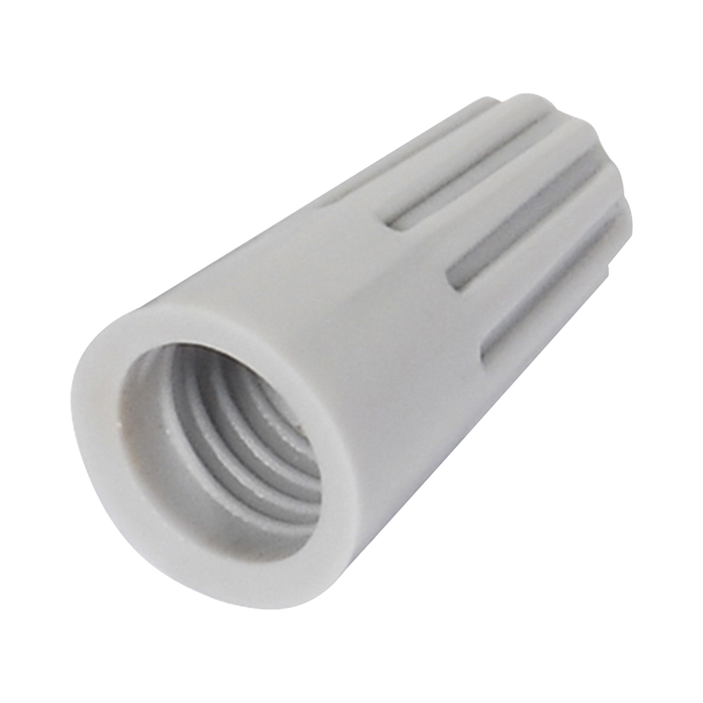 Capuchón roscable 18 AWG Gris Paquete de 25 piezas AE00010 - SILYMX