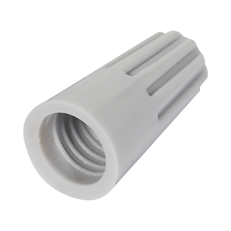 Capuchón roscable 18 AWG Gris Paquete de 25 piezas AE00010 - SILYMX
