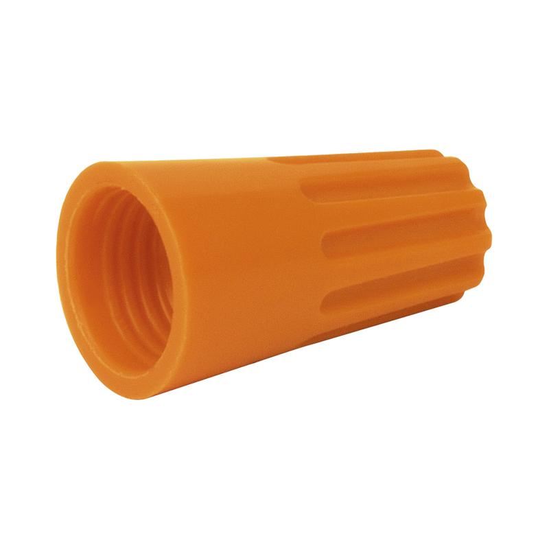 Capuchón roscable 12 AWG Naranja Paquete de 25 piezas AE-000-20 - SILYMX