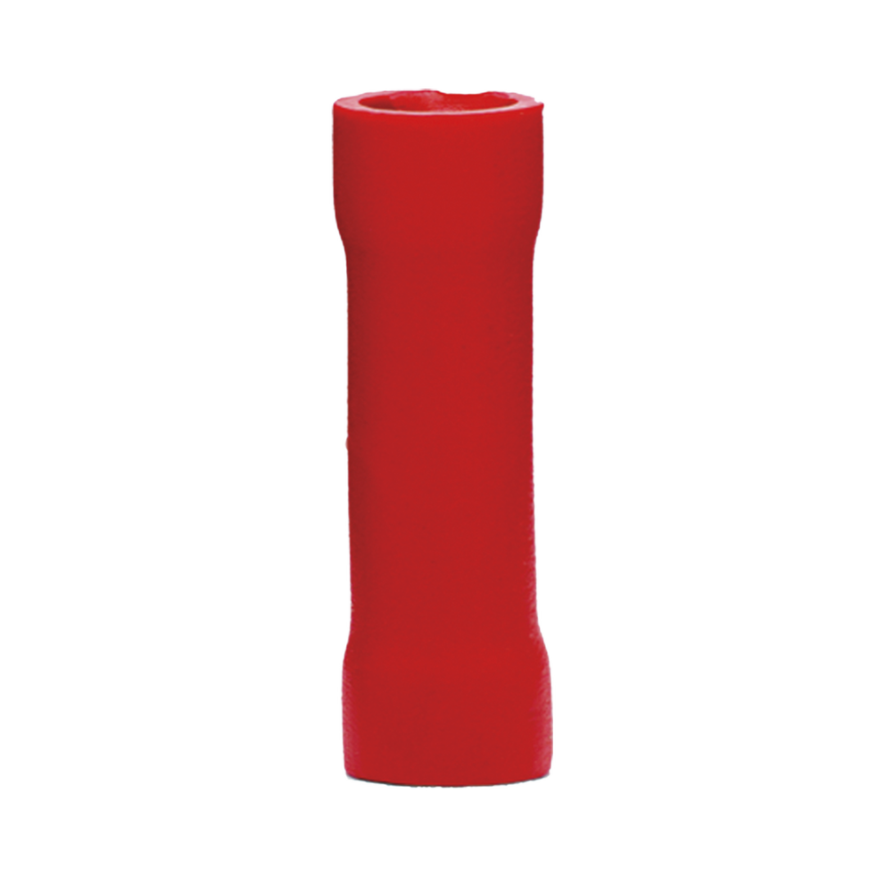 Conector a tope aislado 22 - 16 AWG Rojo Paquete de 25 piezas AE-055-90 - SILYMX