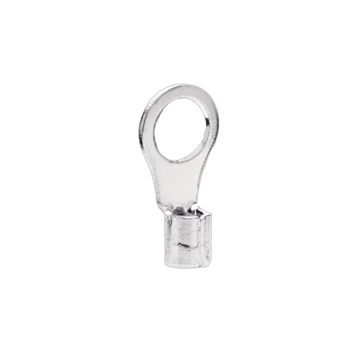 Terminal Tipo Ojo Sin Aislar 8 Awg Sin Color Paquete De 25pz AE33461 - SILYMX