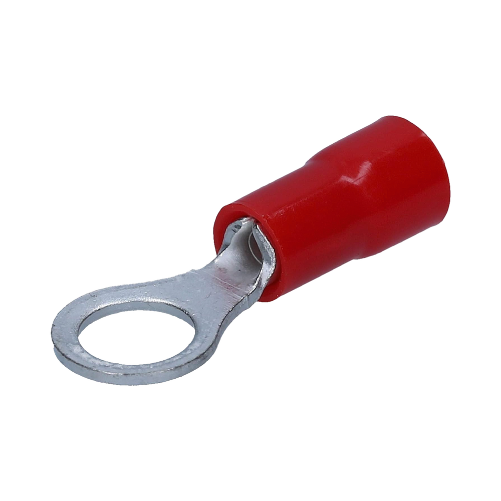 Terminal tipo ojo 1 / 4 "22 - 16 AWG Rojo Paquete de 25 piezas AE34150 - SILYMX