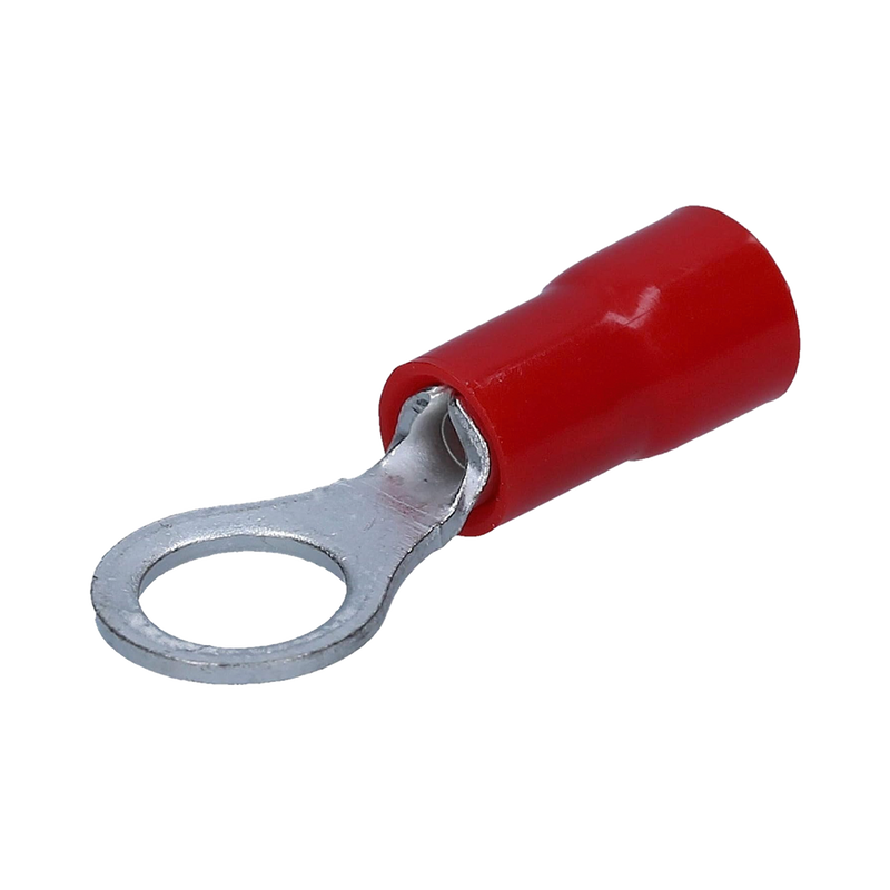 Terminal tipo ojo 1 / 4 "22 - 16 AWG Rojo Paquete de 25 piezas AE34150 - SILYMX