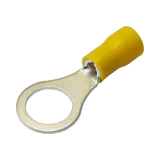 Terminal tipo ojo 1 / 4" 12 - 10 AWG Amarillo Paquete de 25 piezas AE50242 - SILYMX