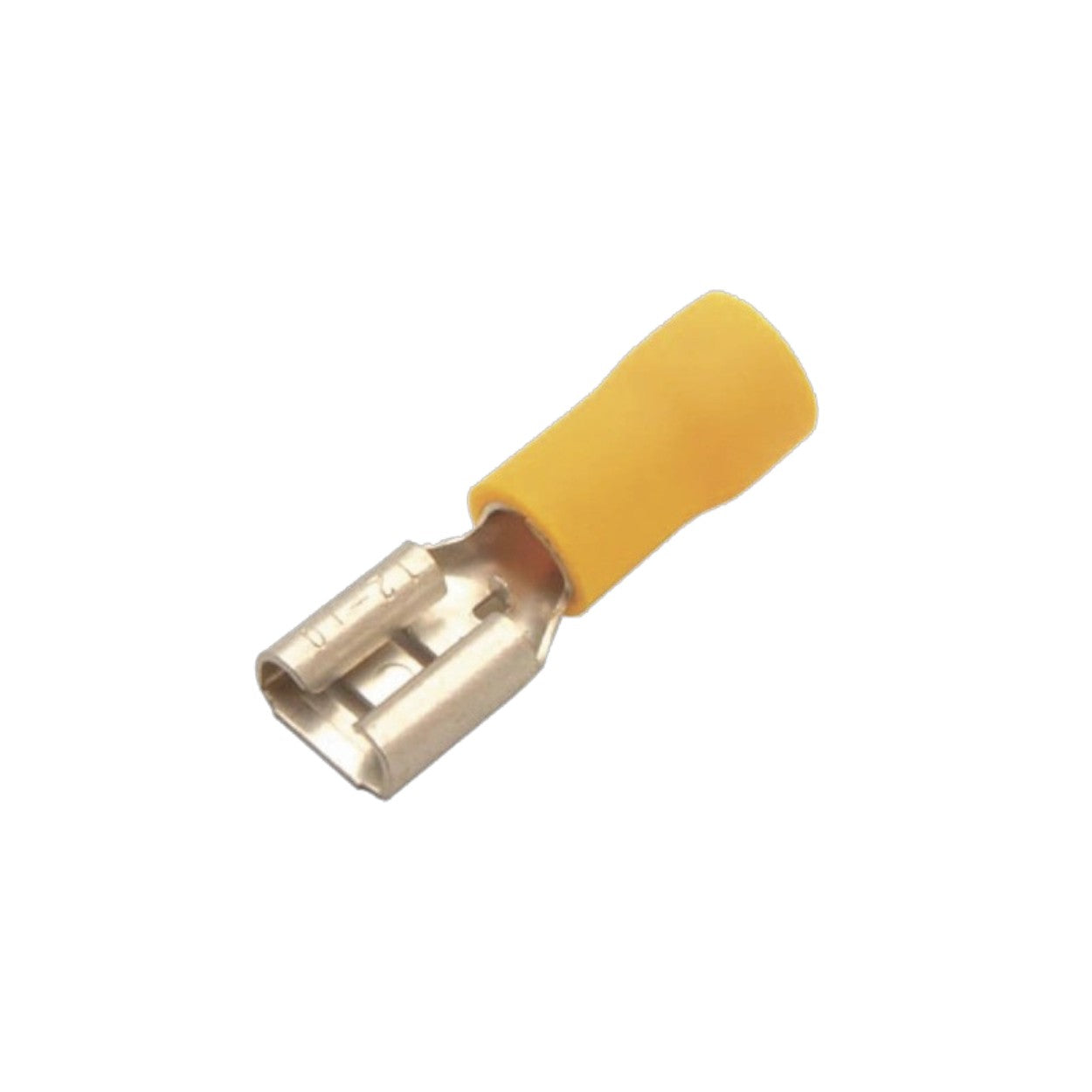 Terminal tipo hembra aislada 22 - 16 AWG  Rojo Para baterías con teminal F1 AE51231 - SILYMX