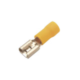 Terminal tipo hembra aislada 22 - 16 AWG  Rojo Para baterías con teminal F1 AE51231 - SILYMX