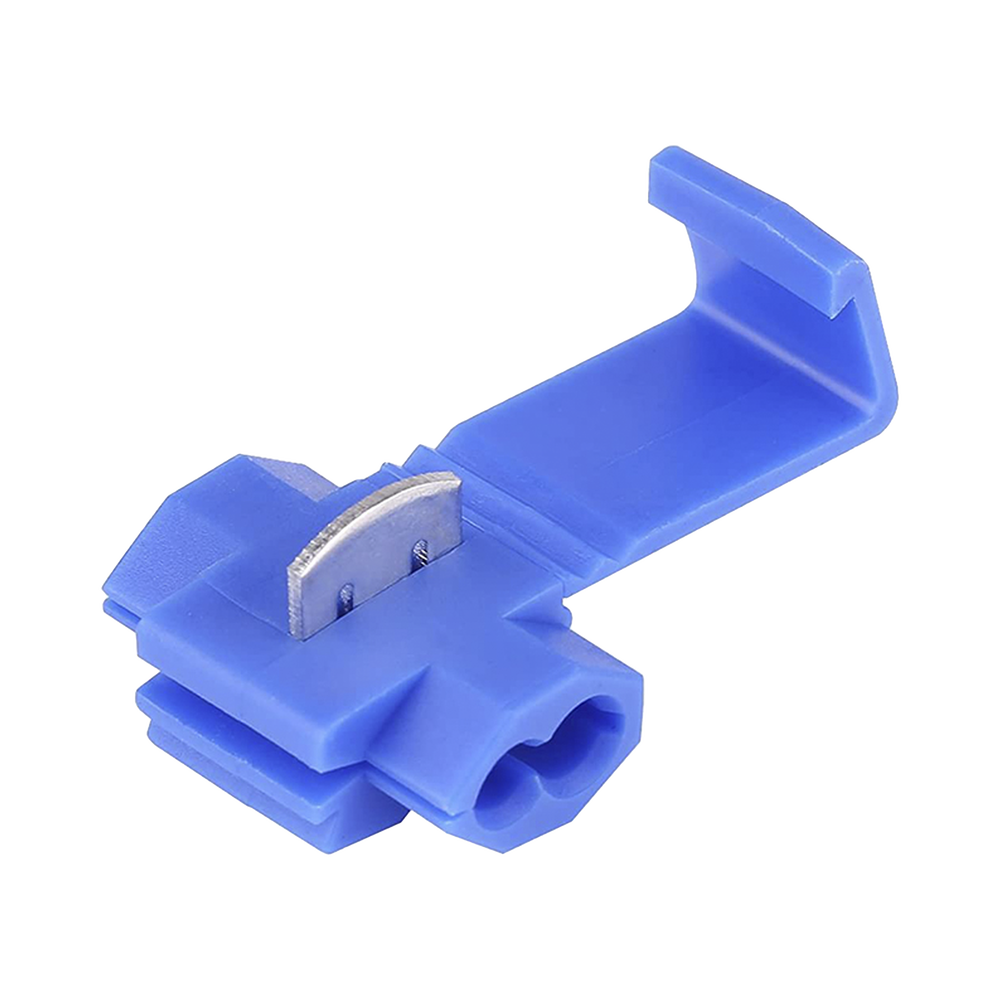 Terminal tipo almeja 18 - 14 AWG Azúl Paquete de 25 piezas AECW-2 - SILYMX