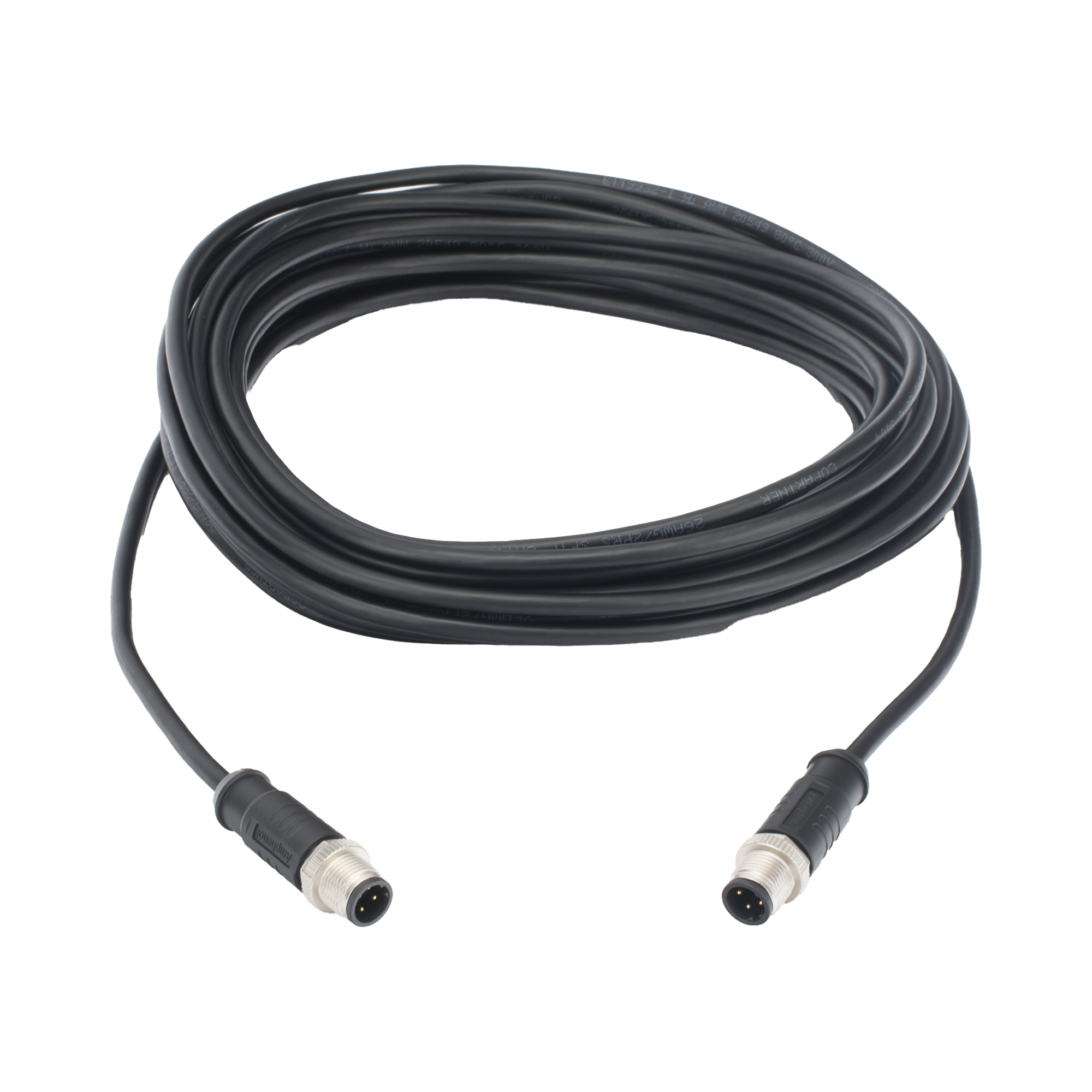 Cable Extensor de Vídeo y Audio de 10 Metros / Conector Tipo Aviación / Compatible con Cámara IP Móvil HIKVISION