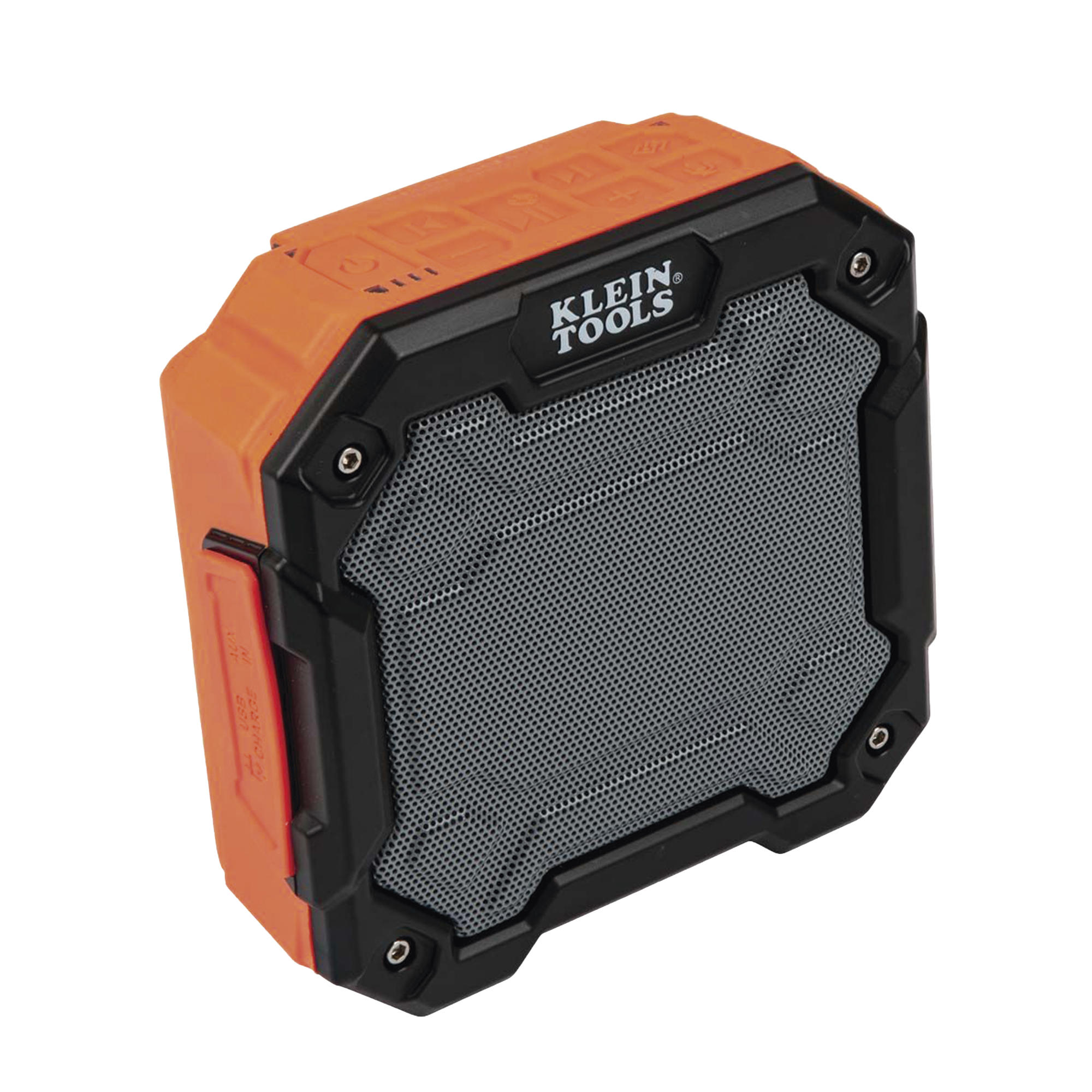 Bocina Portátil BLUETOOTH® con Imán y Gancho para Colgarse. Permite Altavoz Manos Libres con Micrófono Incorporado KLEIN TOOLS AEPJS3 - SILYMX