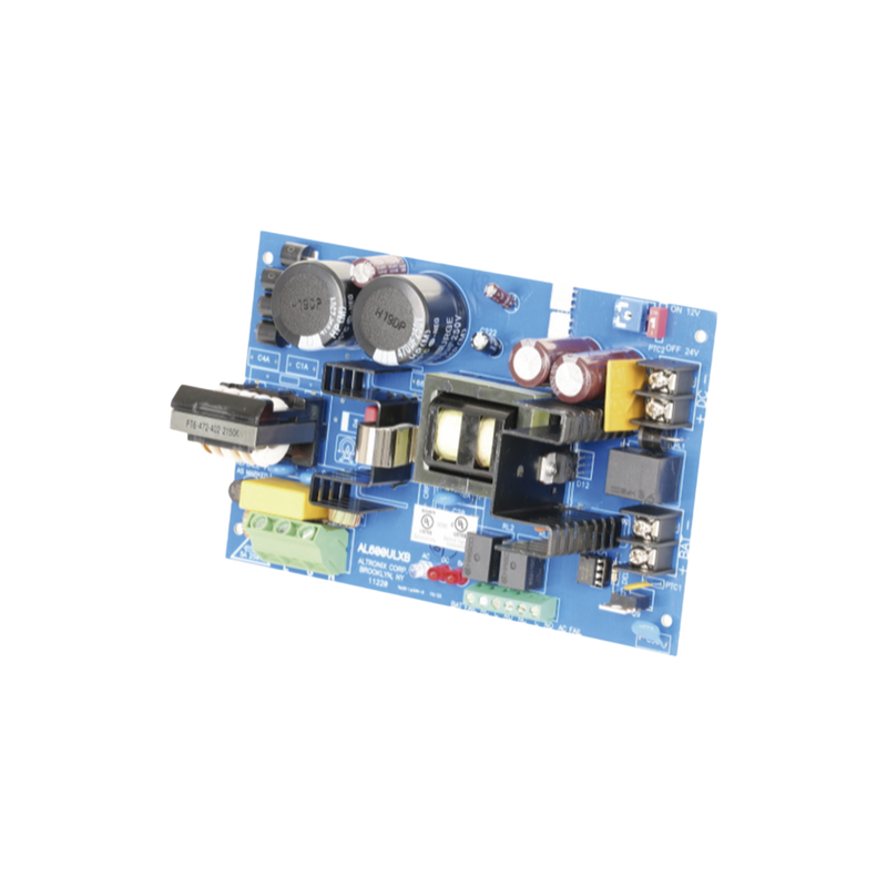 Fuente de alimentación ALTRONIX Tipo tarjeta salida única12/24 Vcc 6 A Entrada 115 Vca AL-600-ULX-B - SILYMX