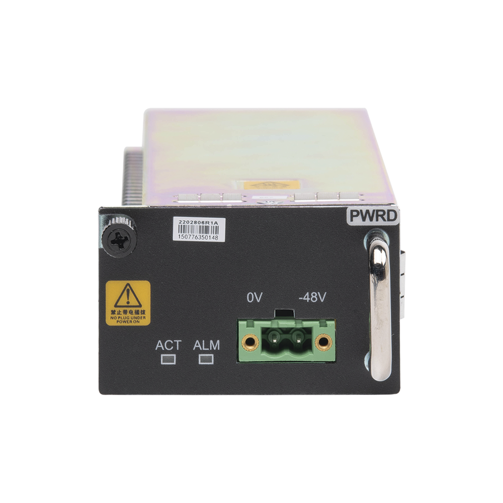 Fuente de Poder PWRD -48Vcc para OLT AN6001-G16 con cable de alimentación AN6001-G16-PWRD - SILYMX