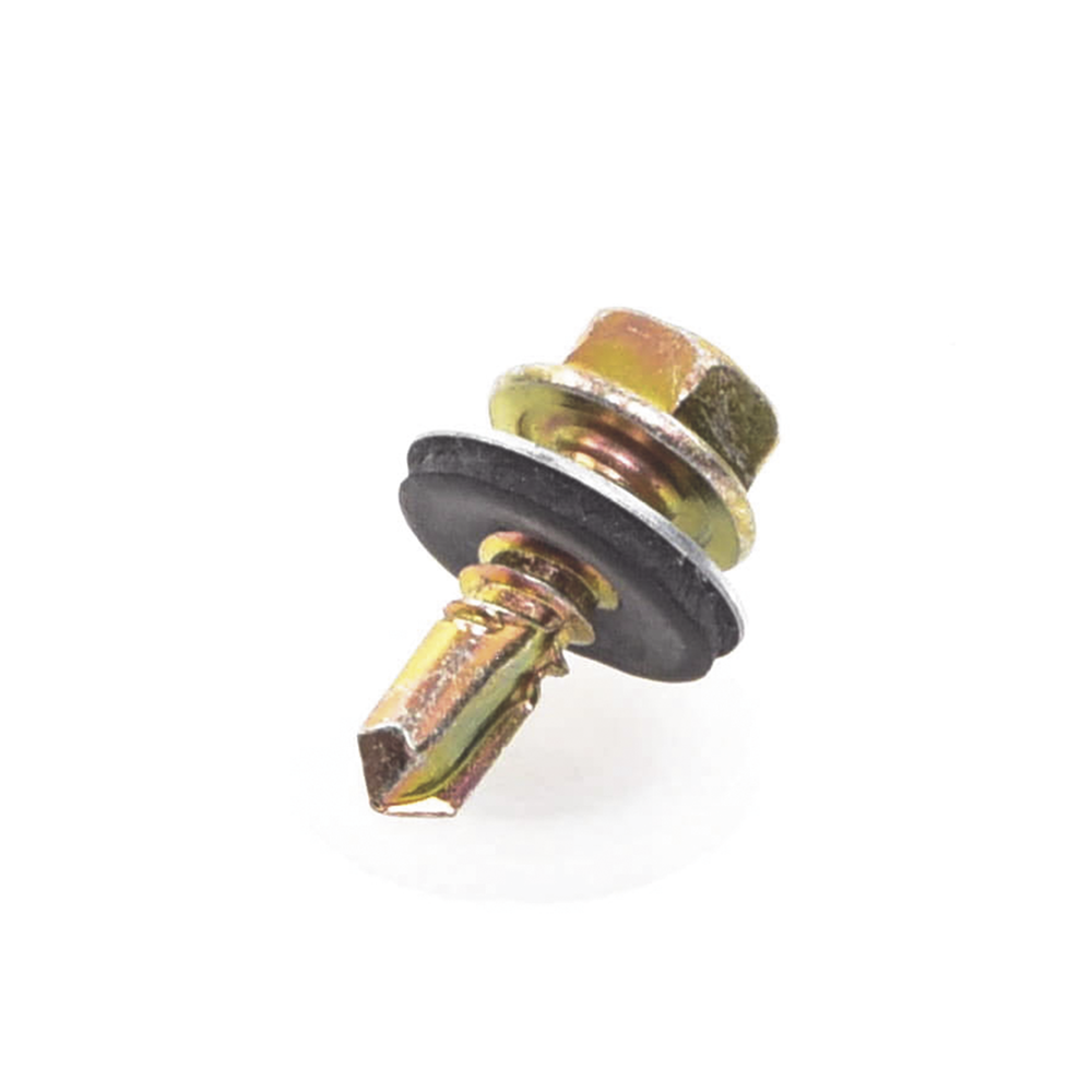 Tornillo Punta Broca Sello Montado 6.5 X 19 mm Caj. Con 100pz ANC-PAS-1434 - SILYMX