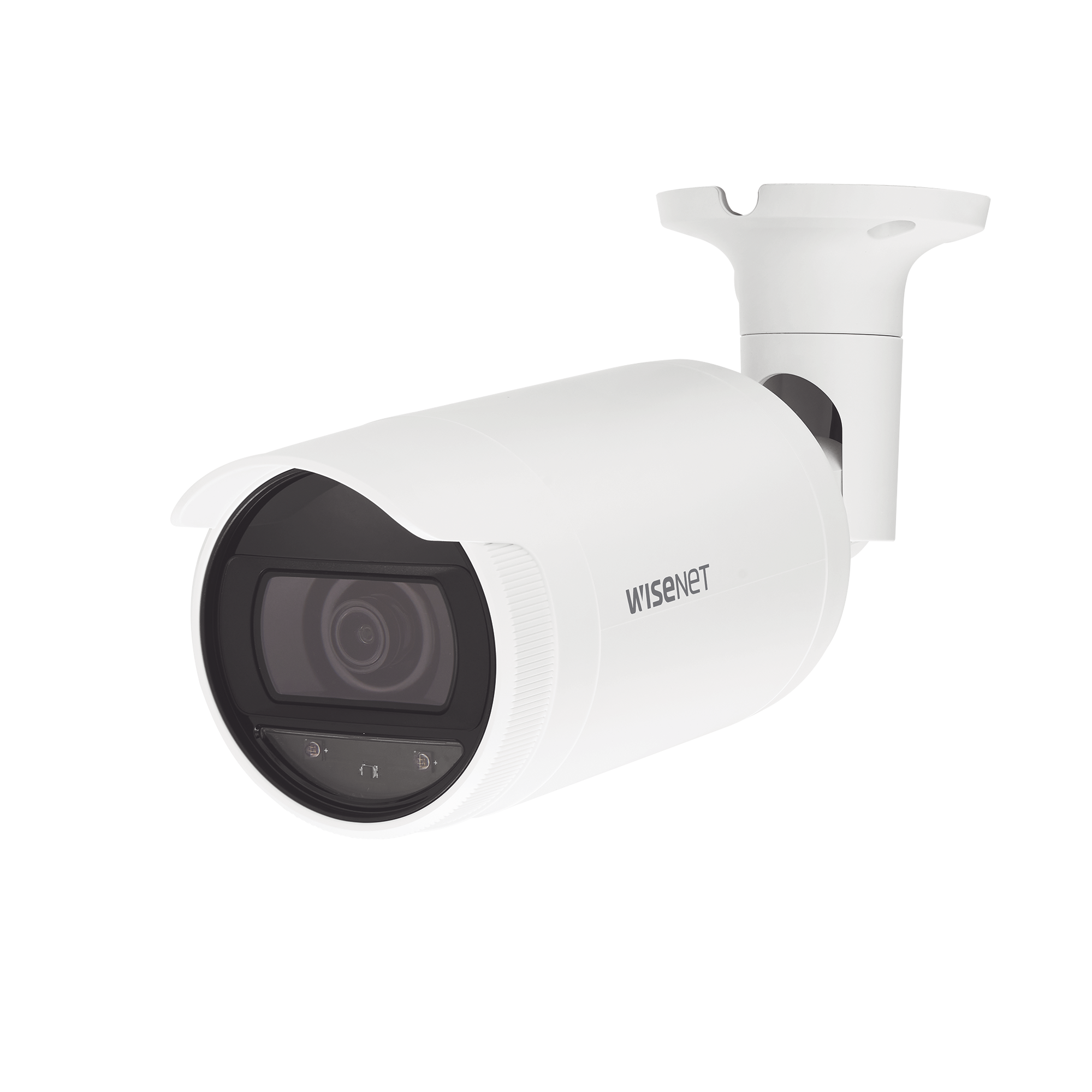 Cámara IP Tipo Bala 4 Megapíxel / Lente 3mm / IR 20M / WDR 120db / IP66 / H.265 & WiseStream / modo pasillo / POE 802.3af