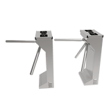 Torniquete Industrial en Acero Inoxidable Bidireccional USO RUDO Espacio para Lectora de Proximidad AP1000HDM - SILYMX