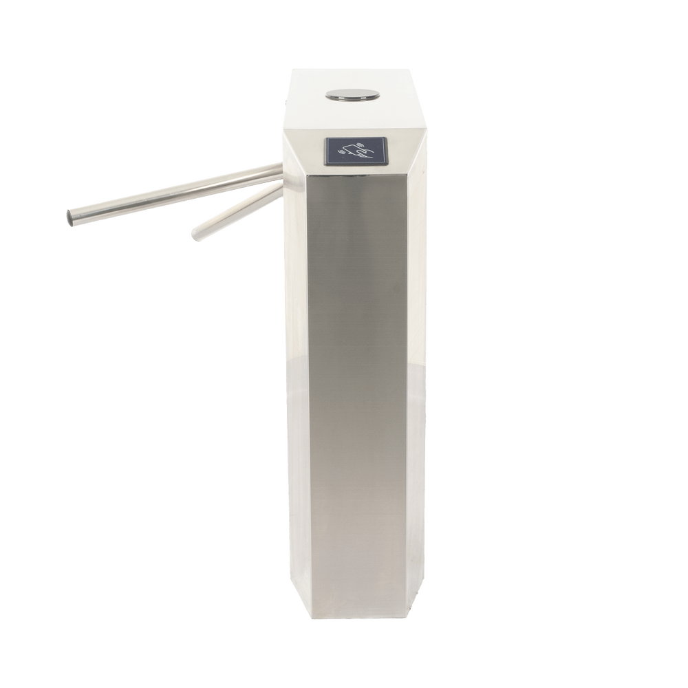 Torniquete Industrial ACCESSPRO en Acero Inoxidable Bidireccional Espacio para Lectora de Proximidad AP2000HD - SILYMX
