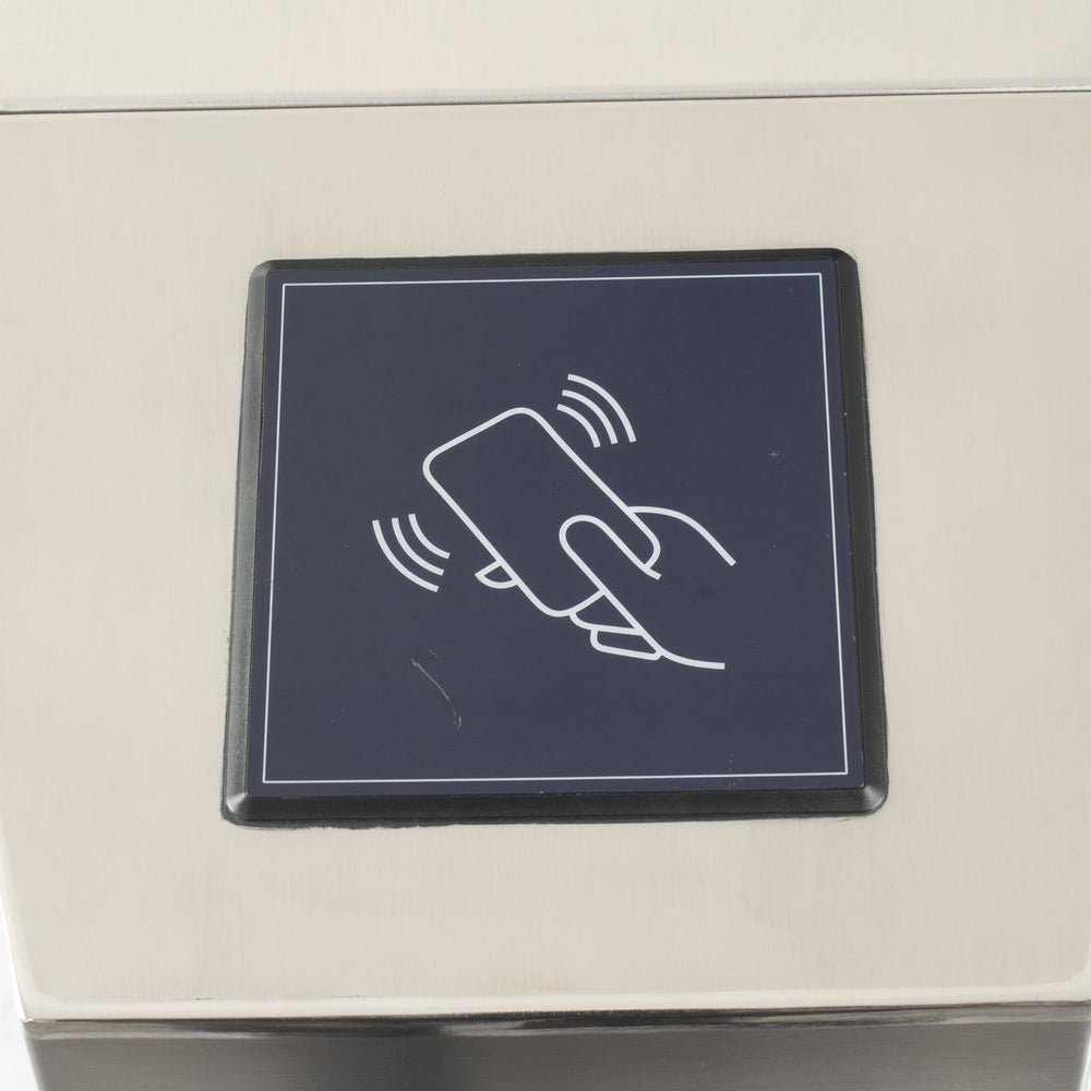 Torniquete Industrial ACCESSPRO en Acero Inoxidable Bidireccional Espacio para Lectora de Proximidad AP2000HD - SILYMX