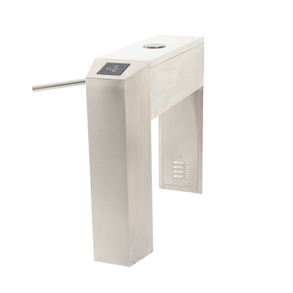 Torniquete Industrial ACCESSPRO en Acero Inoxidable Bidireccional Espacio para Lectora de Proximidad AP2000HD - SILYMX