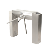 Torniquete Industrial ACCESSPRO en Acero Inoxidable Bidireccional Espacio para Lectora de Proximidad AP2000HD - SILYMX