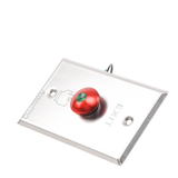 Botón Redondo Color Rojo con LED - SILYMX