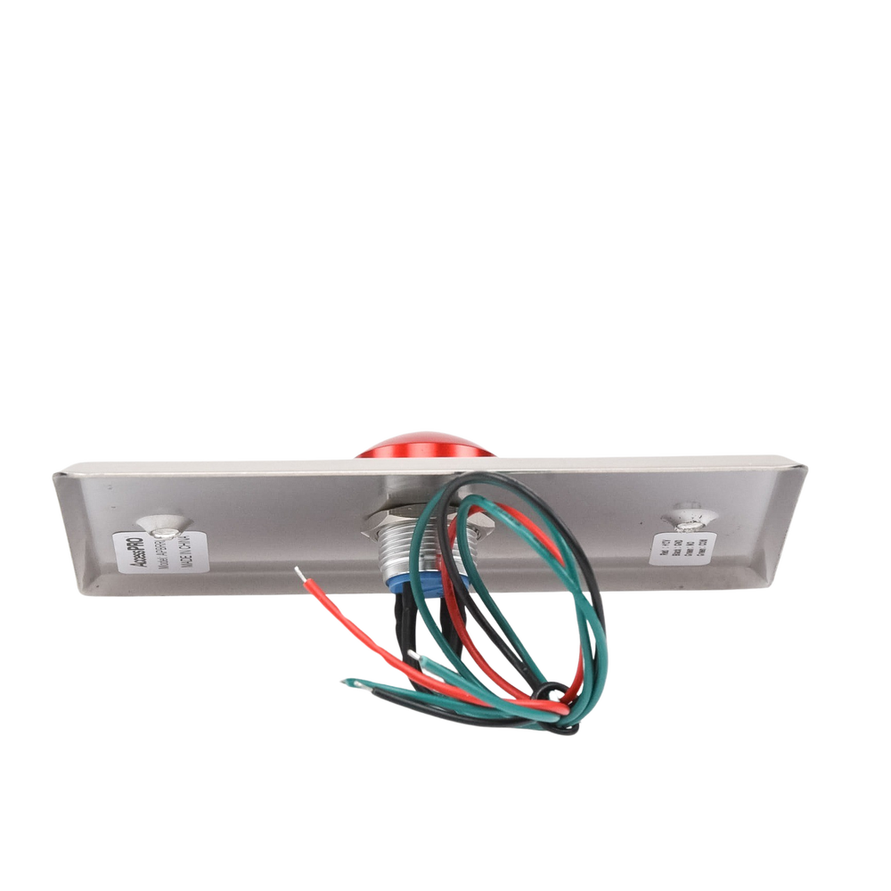 Botón Redondo Color Rojo con LED - SILYMX