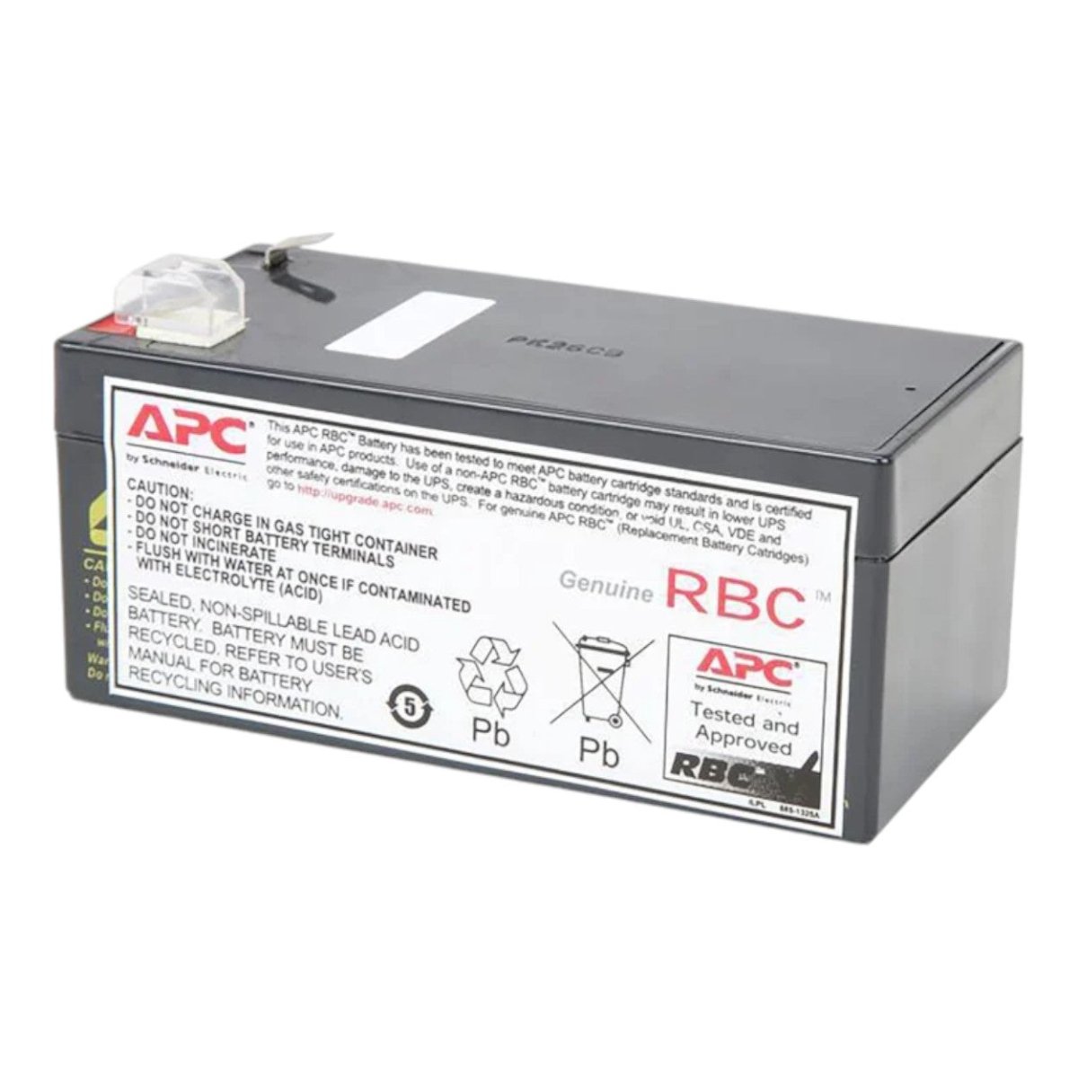 Batería de Reemplazo APC para UPS Cartucho #35 RBC35 - SILYMX