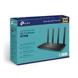 Router TP-LINK Archer AX12 WiFi 6 AX1500 · OneMesh · MU-MIMO 2x2 · OFDMA · 1 WAN + 3 LAN Gigabit · 4 Antenas - SILYMX