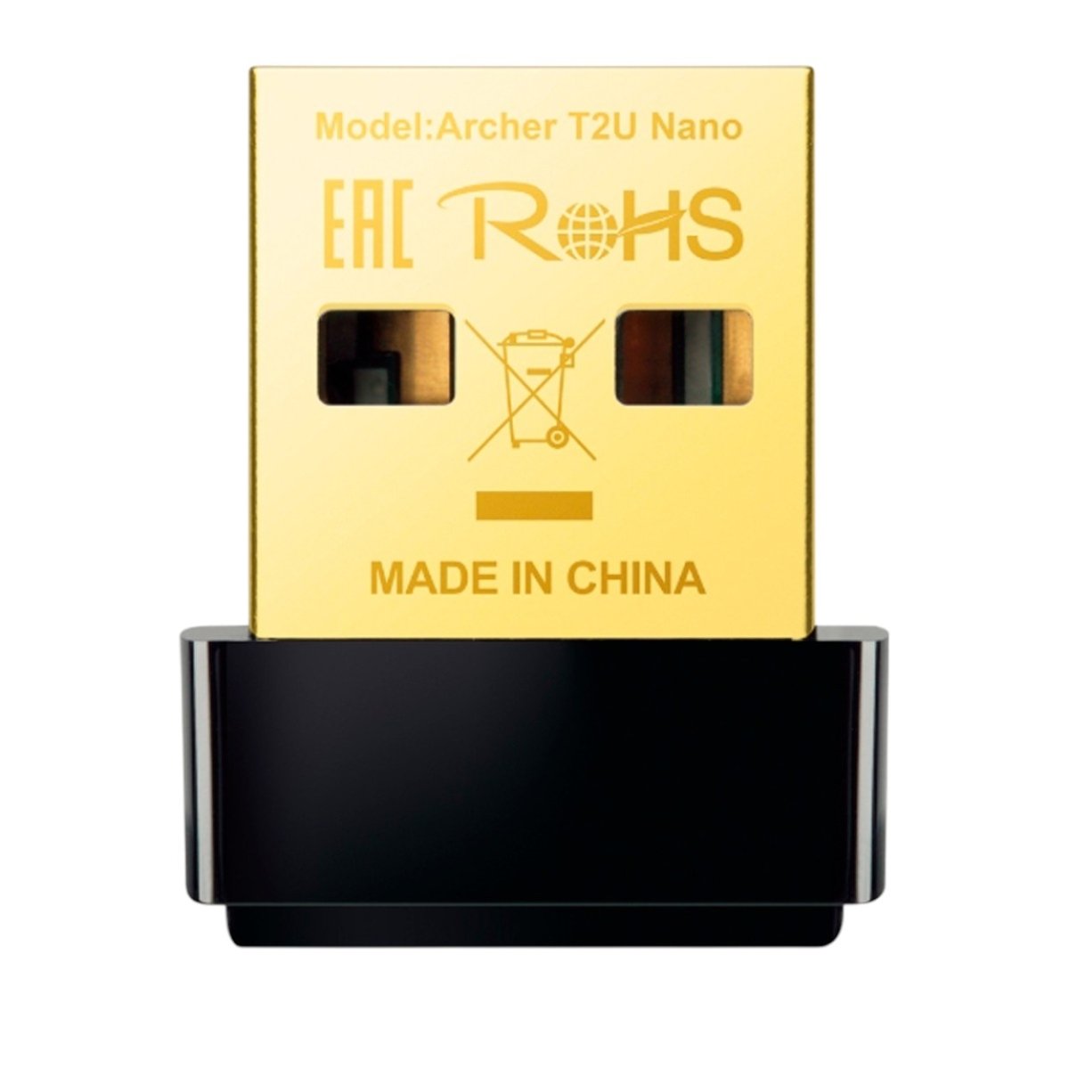 Adaptador De Red Inalambrico Ac600 Usb Dual 2.4/5ghz Tp-link Archer T2U Nano - SILYMX