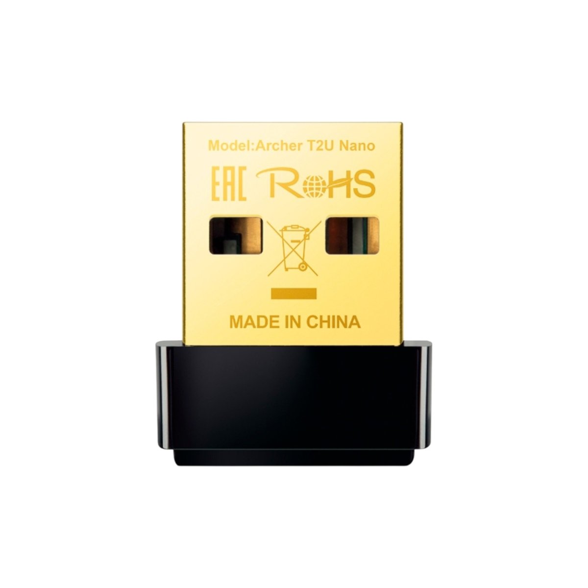 Adaptador De Red Inalambrico Ac600 Usb Dual 2.4/5ghz Tp-link Archer T2U Nano - SILYMX