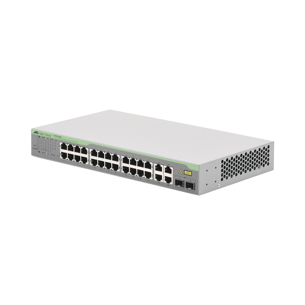 Switch WebSmart de 24 puertos 10/100 Mbps + 2 puertos 10/100/1000 Mbps + 2 SFP Gigabit Combo - SILYMX