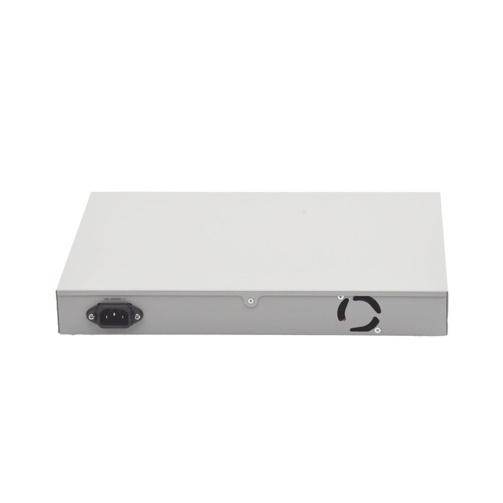 Switch Administrable CentreCOM GS970M, Capa 3 de 16 Puertos 10/100/1000 Mbps + 2 puertos SFP Gigabit - SILYMX