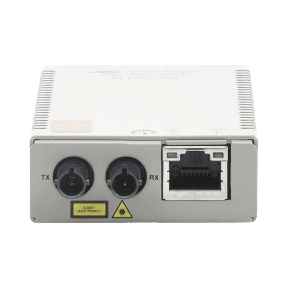 Convertidor de medios Fast Ethernet a fibra óptica conector ST multimodo (MMF)  distancia hasta 2 km - SILYMX