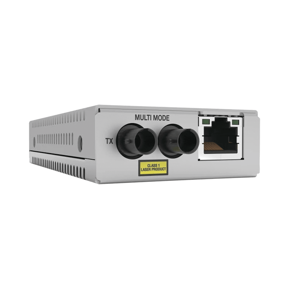 Convertidor de medios Fast Ethernet a fibra óptica conector ST multimodo (MMF)  distancia hasta 2 km - SILYMX