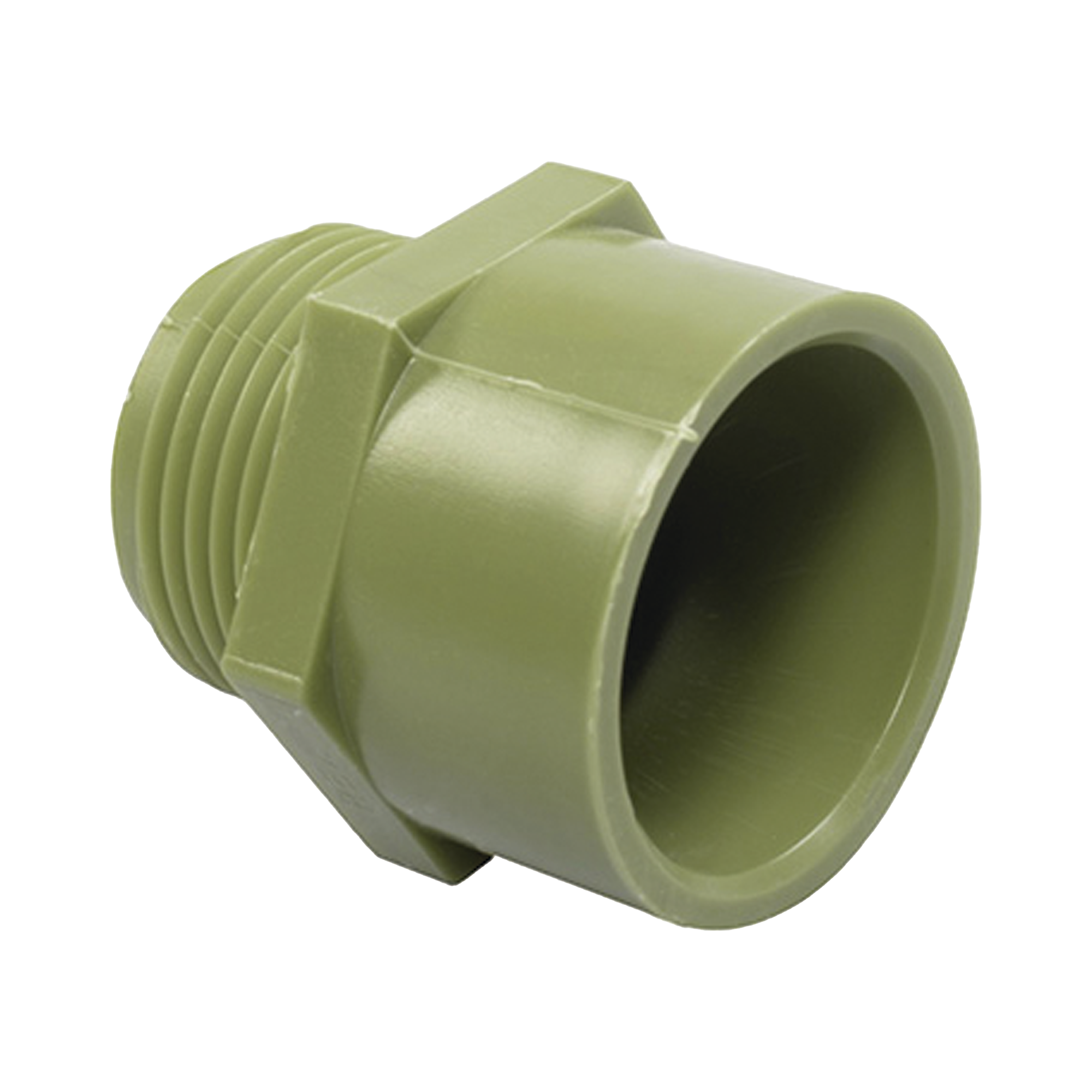 Conector para Tubería PVC Conduit Pesado de 1 1/2" (38 mm) AMANCO-WAVIN ATUP-112-CON - SILYMX