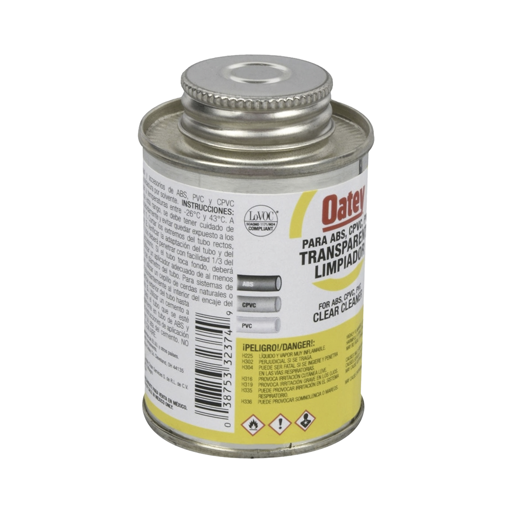 Limpiador de 946 ml 32 oz para Tubo Conduit PVC CPVC y ABS ATUP-32-LI - SILYMX