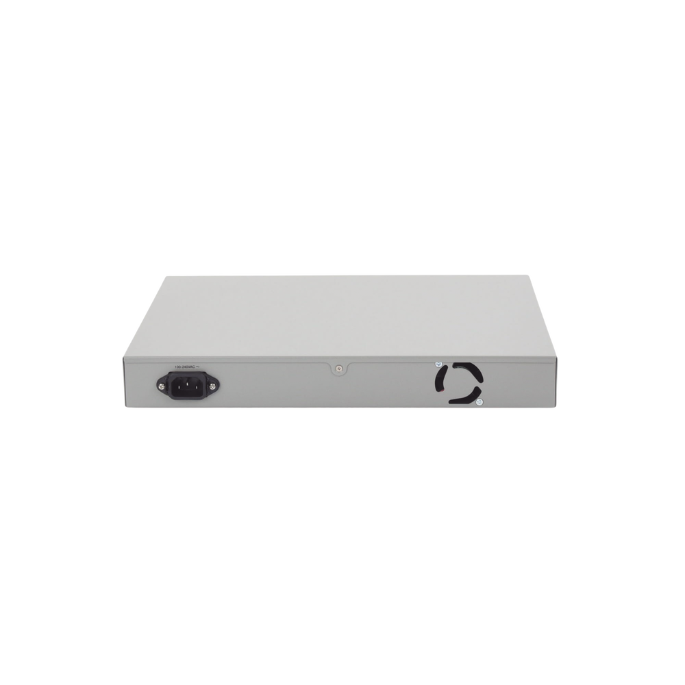 Switch PoE+ Administrable Capa 3, 24 Puertos 10/100/1000 Mbps + 4 SFP Gigabit, 370 W - SILYMX