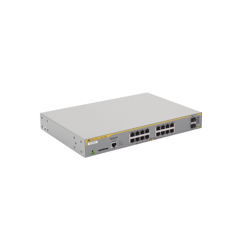 Switch Administrable Capa 3, 16 puertos 10/100/1000 Mbps + 2 puertos SFP Gigabit - SILYMX