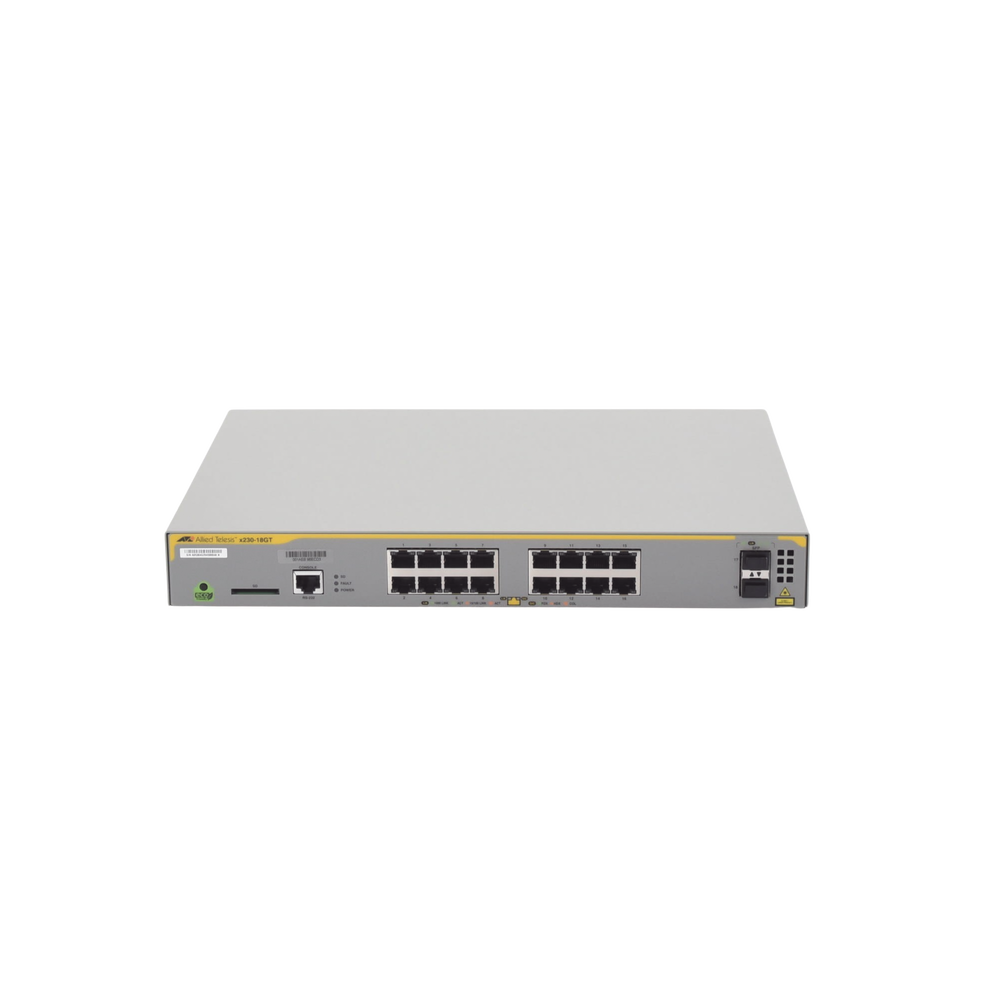 Switch Administrable Capa 3, 16 puertos 10/100/1000 Mbps + 2 puertos SFP Gigabit - SILYMX