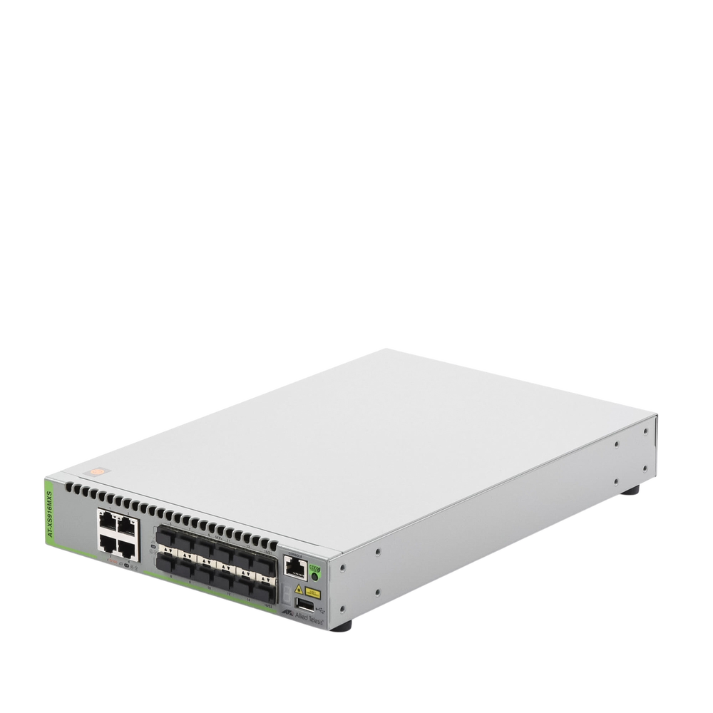 Switch Capa 3 Stackeable 10 Gigabit , 12 puertos SFP/SFP+ 10G y 4 puertos 100/1000/10G Base-T (RJ-45) - SILYMX