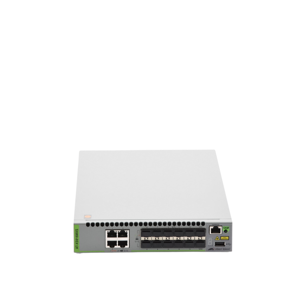 Switch Capa 3 Stackeable 10 Gigabit , 12 puertos SFP/SFP+ 10G y 4 puertos 100/1000/10G Base-T (RJ-45) - SILYMX