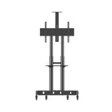 Soporte Móvil para Pantalla / 55" a 90" / VESA 200x200 a 800x500 / Carga 90.9 kg (200 lbs) / Base Modular con Ruedas 360°
