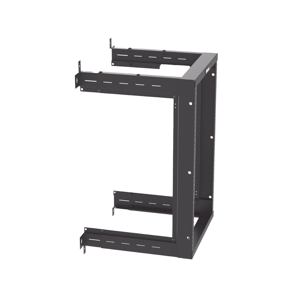 Rack PanZone de Montaje en Pared, de 19" Rieles Numerados y Roscados #12-24 - SILYMX